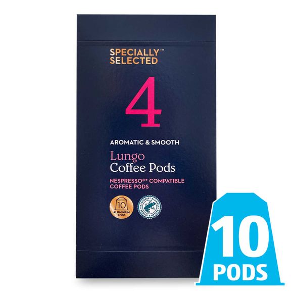 Lungo Coffee Pods 10 Pack Specially Selected